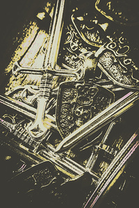 Battle ready in the dark ages