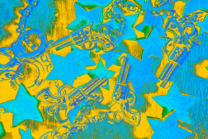 In wild west patterns