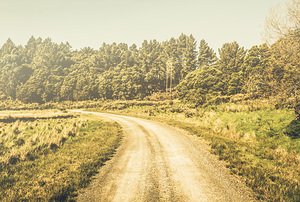 Countryside road in outback Australia