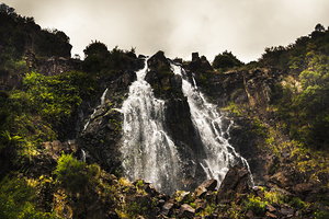 Tasmanian waterfalls in Waratah Australia