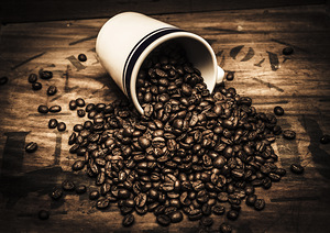 Coffee bar advertisement