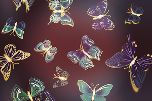 Paper wings. Dreamy flights