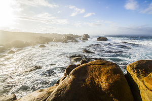 Pristine Tasmanian coast
