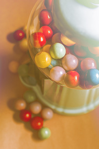 Vintage gum ball candy dispenser