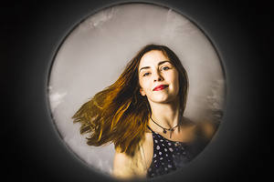 Fashion and makeup woman at beauty salon store