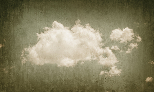Vintage clouds background