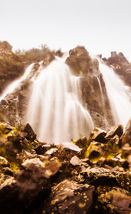 Wild west water fall