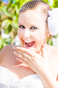 Thrilled Bride