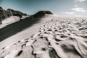 Ocean Beach desert in Tasmania