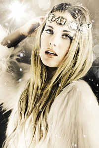 Enchanting Snow Princess