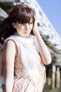 Pretty Young Fashion Model