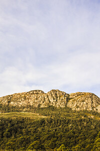 Scenic view of Mount Ferrell in Tullah Tasmania