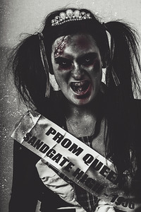 Dead prom queen at high school reunion 