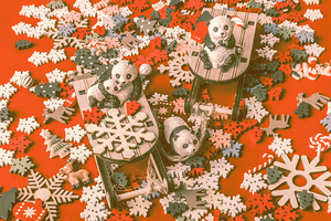Panda Christmas