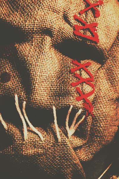 Stitched up madness Print