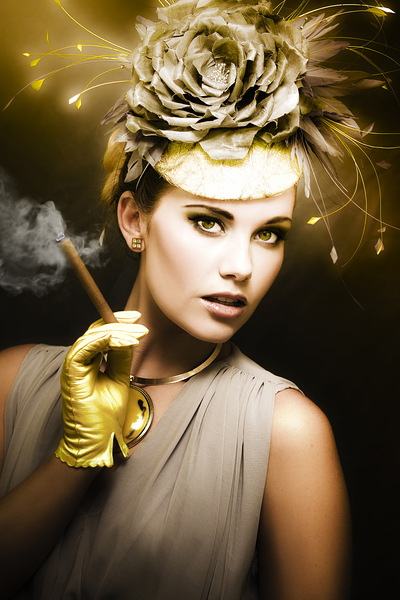 Classic Portrait Of Vintage Cinema Print