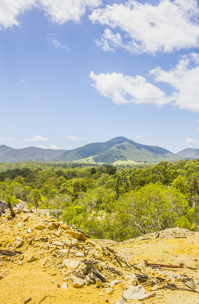 Vibrant valleys Print