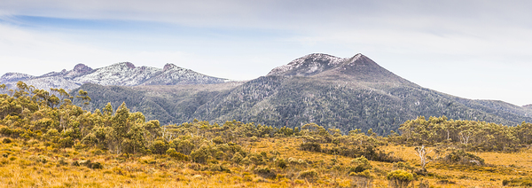 King William Range. Australia mountain panorama Print