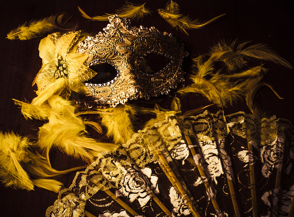 Mask of theatre Print