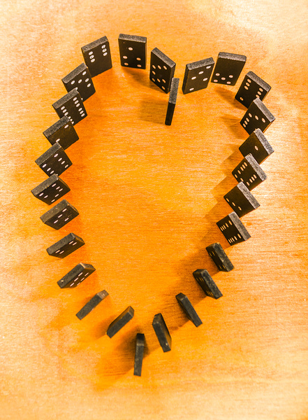 Chips are stacked Print