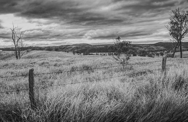 Hills and hollows  Print