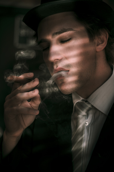 Sixties Vintage Detective Print