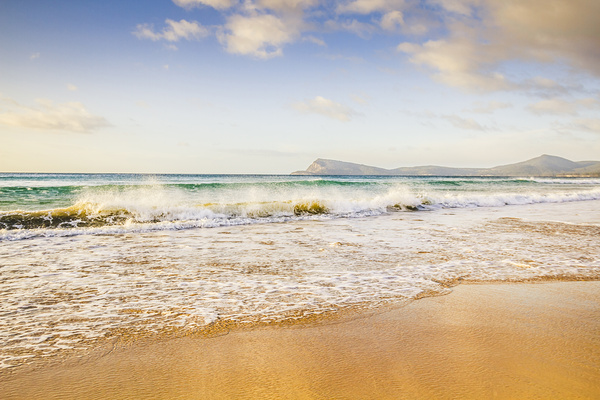 Beautiful summer beach Print