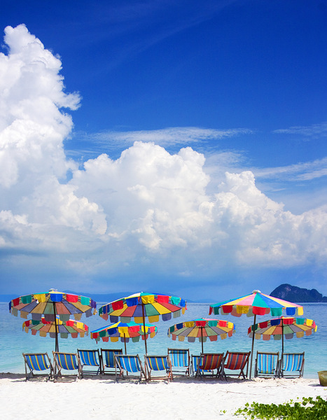 Tropical Holiday Destination Print