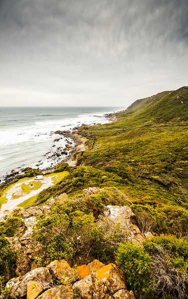 Rugged western oceans Print