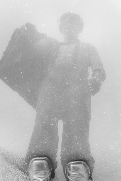 Reflections of an early settler Print