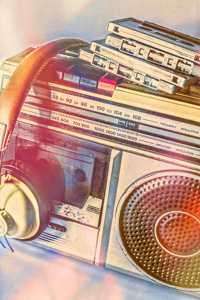 Faded Flashback Funk Print