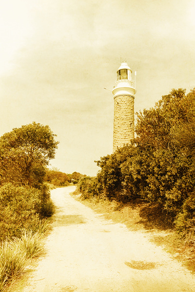 Lighthouse lane Print