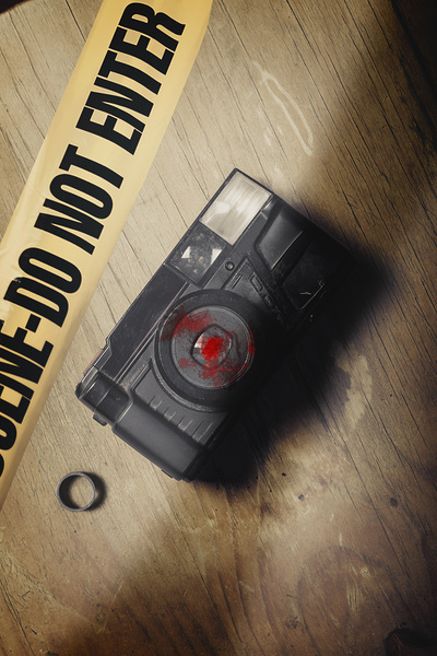 Crime scene evidence of the betrayal Print