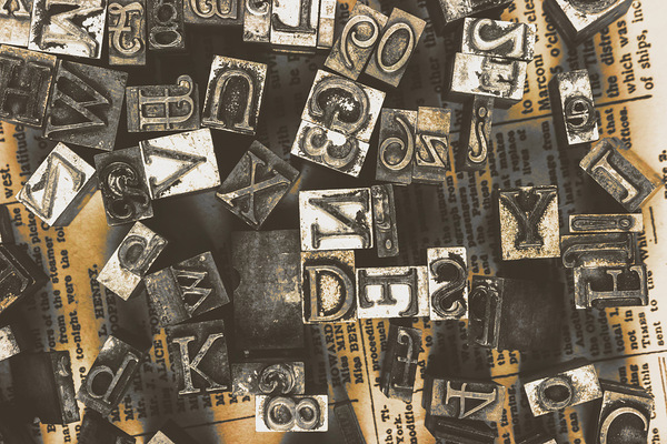 Hand drawn sketch of a busy New York City street Print