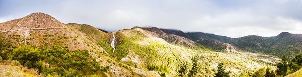Queenstown Tasmania Wide Mountain Landscape Print