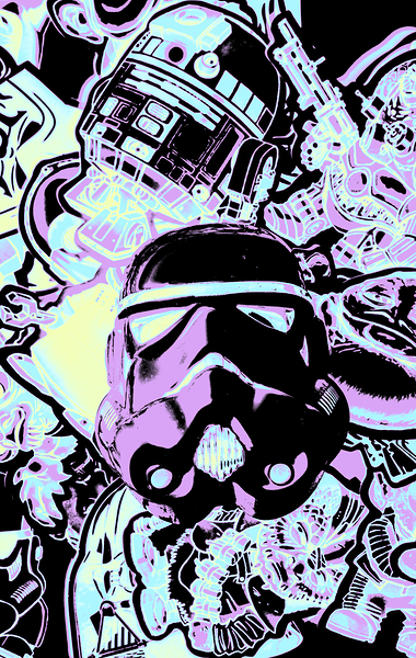 Cinematic sci-fi Print