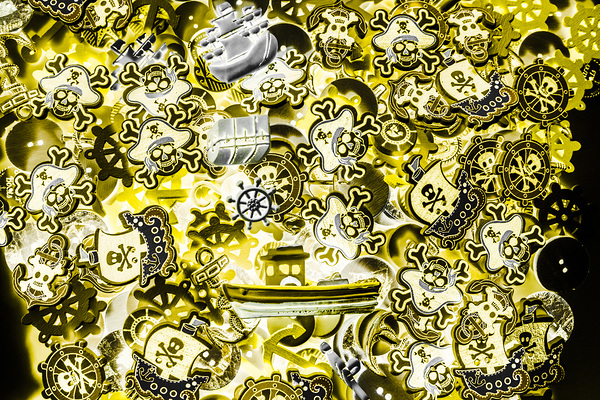 Pirates Caribbean Print