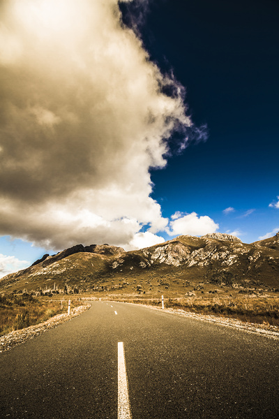 Remote rural roads Print