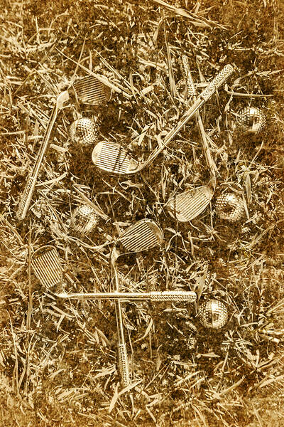 The art of golf Print