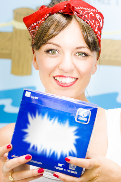 Washing Powder Woman Print