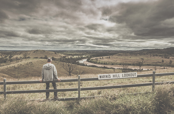 Waynes Hill Lookout Print