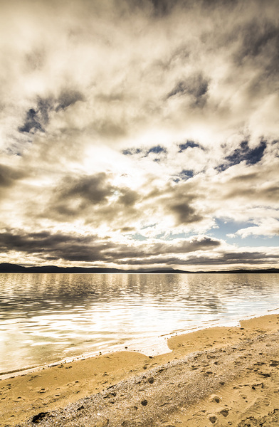 Wondrous tropical beach Print