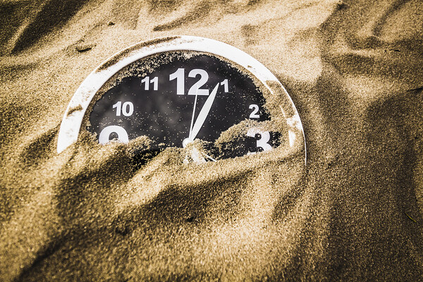 Deserted in time Print