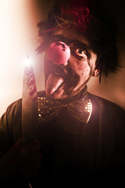 Mr Evil The Clown Print