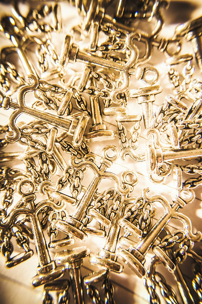 Law and justice abstract Print