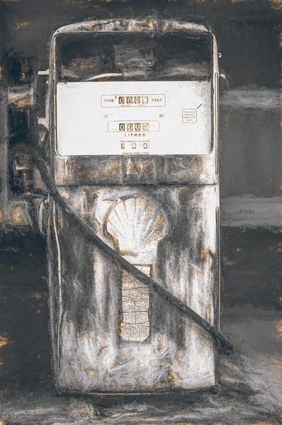 Rustic roadhouse Print