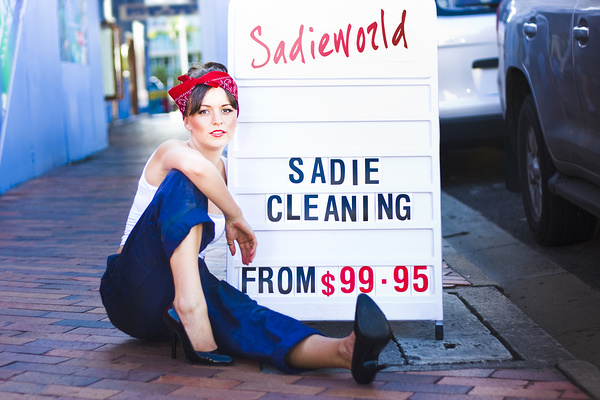 Sadie The Cleaning Lady Print