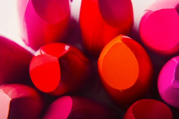 Macro cosmetic art Print