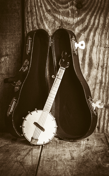 The banjo barn Print