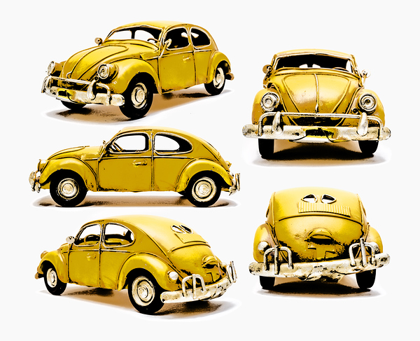 The Retro Bug Print